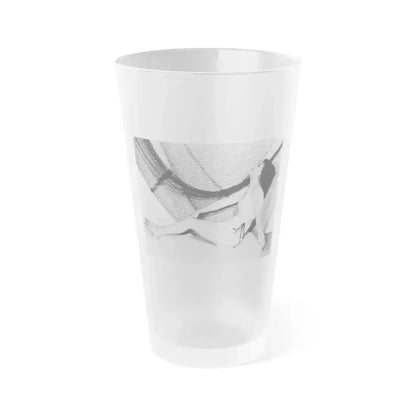 Ann Sheridan #191 (Vintage Female Icon) Frosted Pint Glass 16oz 16oz Frosted - Go Mug Yourself