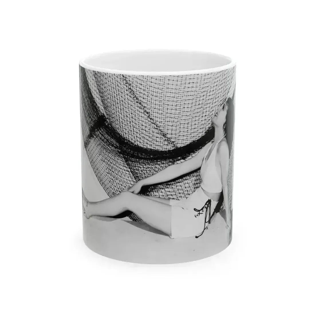 Ann Sheridan #191 (Vintage Female Icon) White Coffee Mug 11oz - Go Mug Yourself