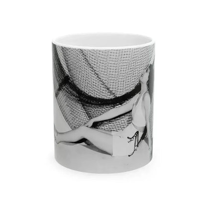 Ann Sheridan #191 (Vintage Female Icon) White Coffee Mug 11oz - Go Mug Yourself