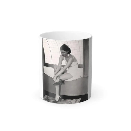Ann Sheridan #192 (Vintage Female Icon) Color Changing Mug 11oz 11oz - Go Mug Yourself