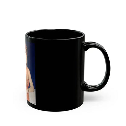 Ann Sheridan #193 (Vintage Female Icon) Black Coffee Mug - Go Mug Yourself