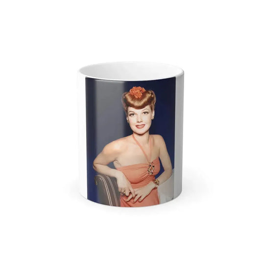 Ann Sheridan #193 (Vintage Female Icon) Color Changing Mug 11oz 11oz - Go Mug Yourself