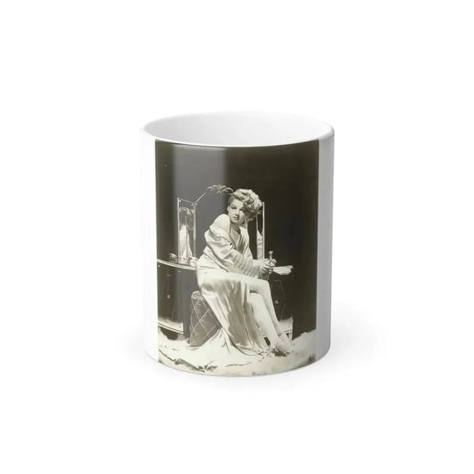 Ann Sheridan #196 (Vintage Female Icon) Color Changing Mug 11oz 11oz - Go Mug Yourself