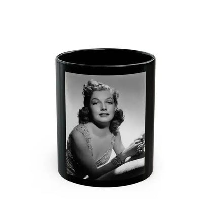 Ann Sheridan #197 (Vintage Female Icon) Black Coffee Mug 11oz - Go Mug Yourself