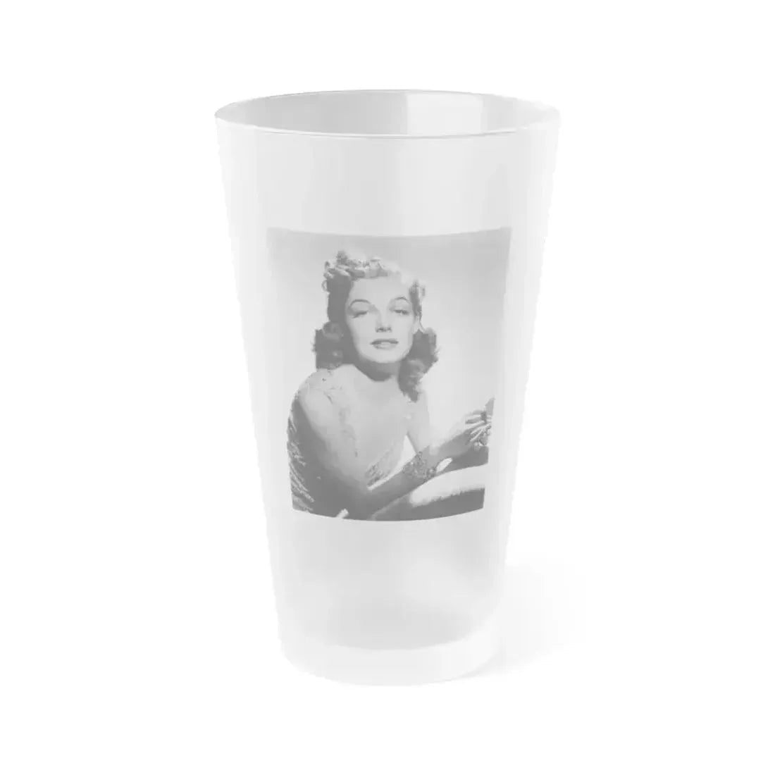 Ann Sheridan #197 (Vintage Female Icon) Frosted Pint Glass 16oz 16oz Frosted - Go Mug Yourself