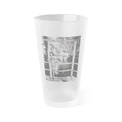 Ann Sheridan #20 (Vintage Female Icon) Frosted Pint Glass 16oz 16oz Frosted - Go Mug Yourself