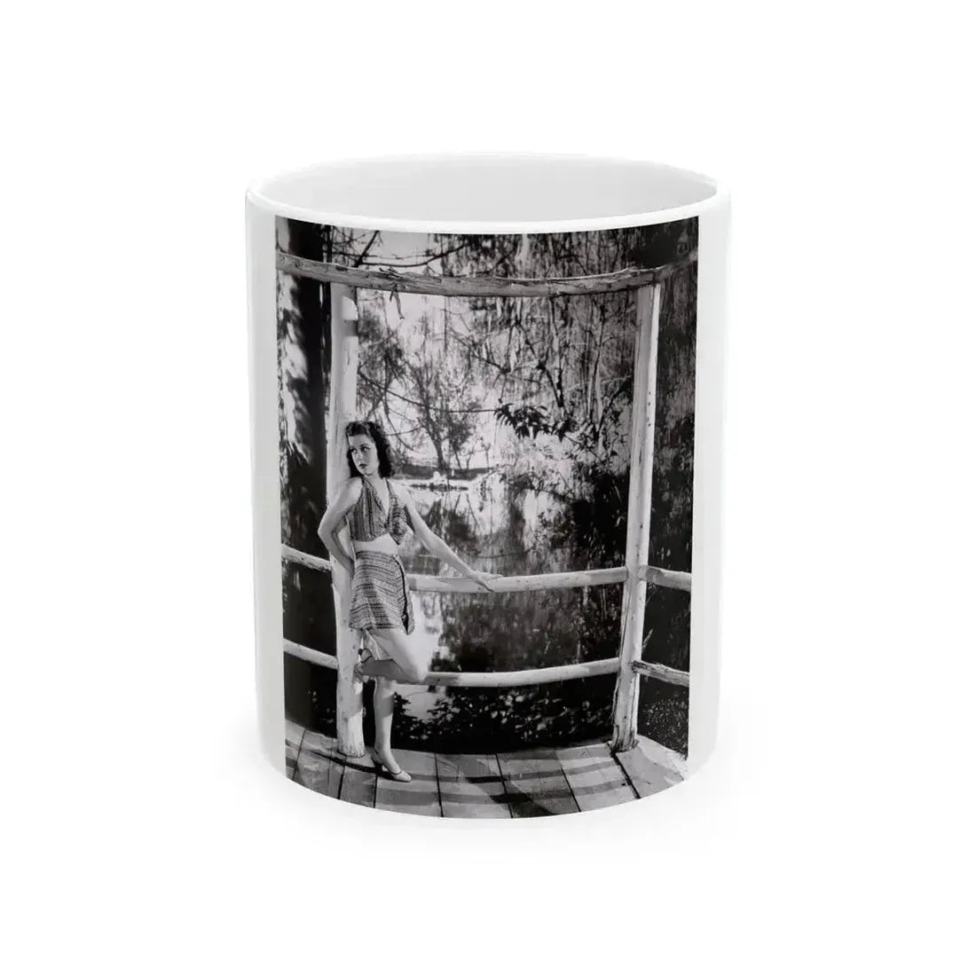 Ann Sheridan #20 (Vintage Female Icon) White Coffee Mug 11oz - Go Mug Yourself
