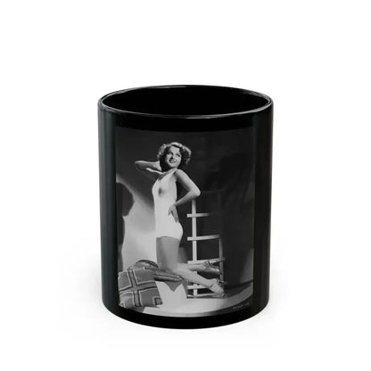 Ann Sheridan #203 (Vintage Female Icon) Black Coffee Mug 11oz - Go Mug Yourself