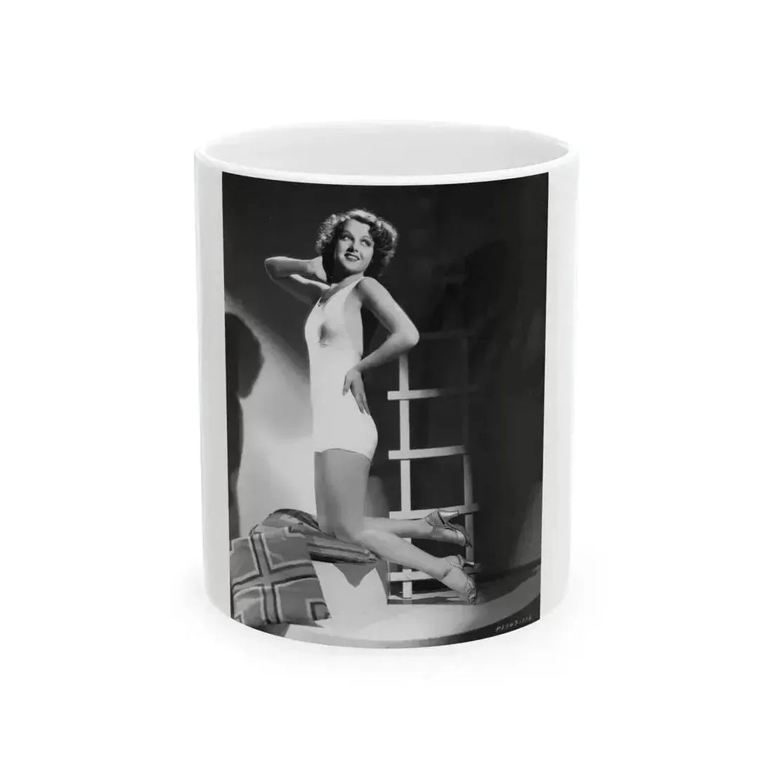 Ann Sheridan #203 (Vintage Female Icon) White Coffee Mug 11oz - Go Mug Yourself