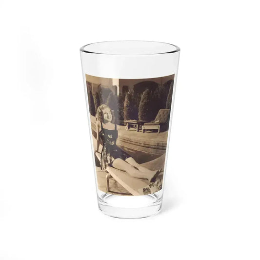 Ann Sheridan #205 (Vintage Female Icon) Pint Glass 16oz 16oz - Go Mug Yourself