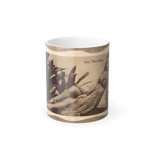 Ann Sheridan #206 (Vintage Female Icon) Color Changing Mug 11oz 11oz - Go Mug Yourself