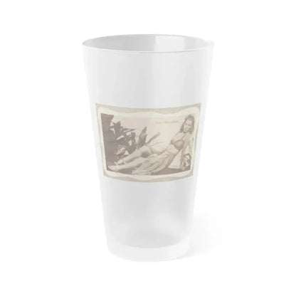 Ann Sheridan #206 (Vintage Female Icon) Frosted Pint Glass 16oz 16oz Frosted - Go Mug Yourself