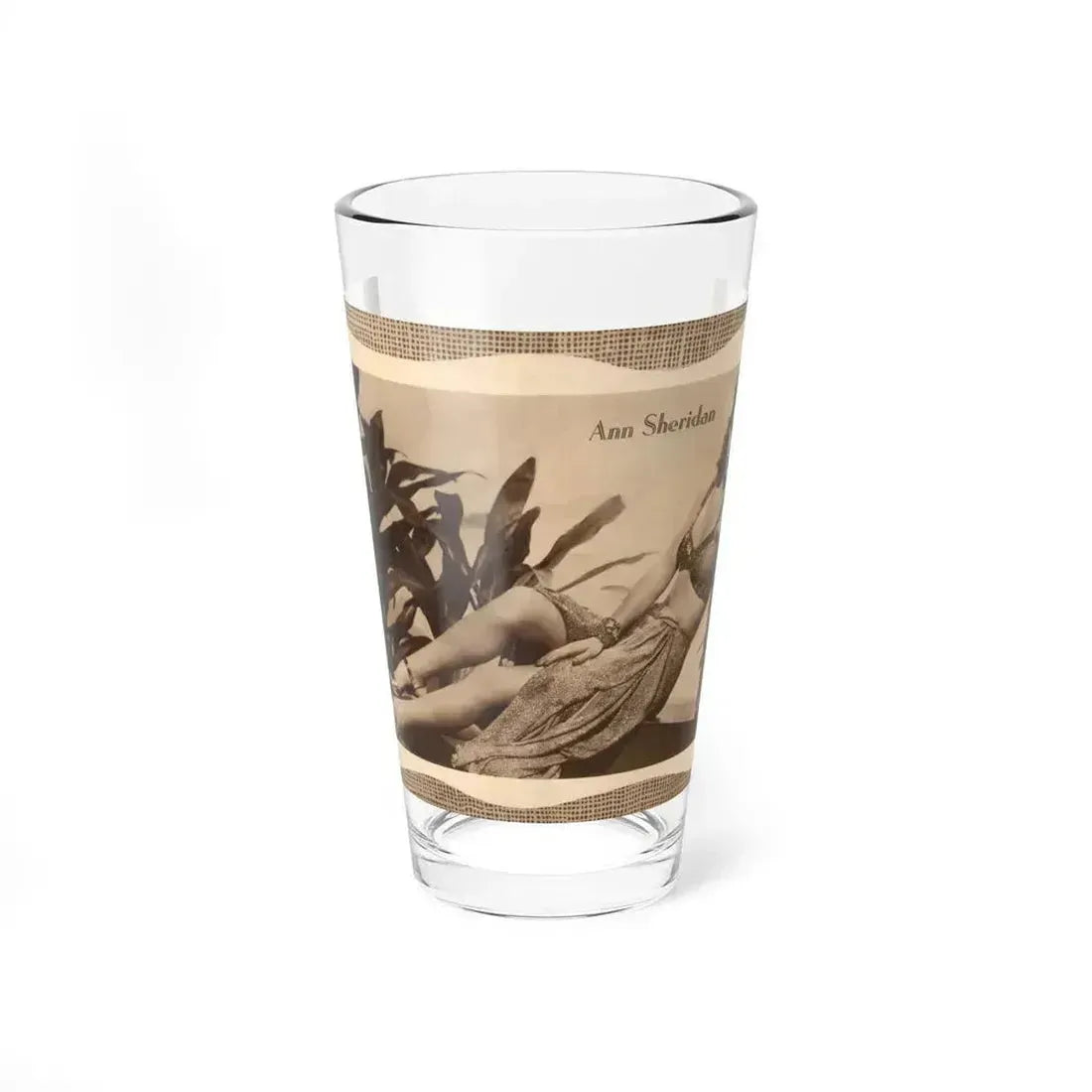 Ann Sheridan #206 (Vintage Female Icon) Pint Glass 16oz 16oz - Go Mug Yourself