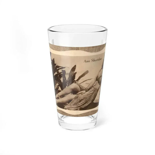 Ann Sheridan #206 (Vintage Female Icon) Pint Glass 16oz 16oz - Go Mug Yourself