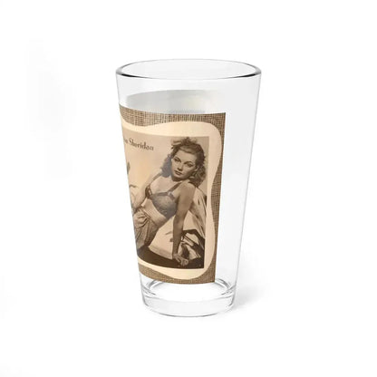 Ann Sheridan #206 (Vintage Female Icon) Pint Glass 16oz - Go Mug Yourself