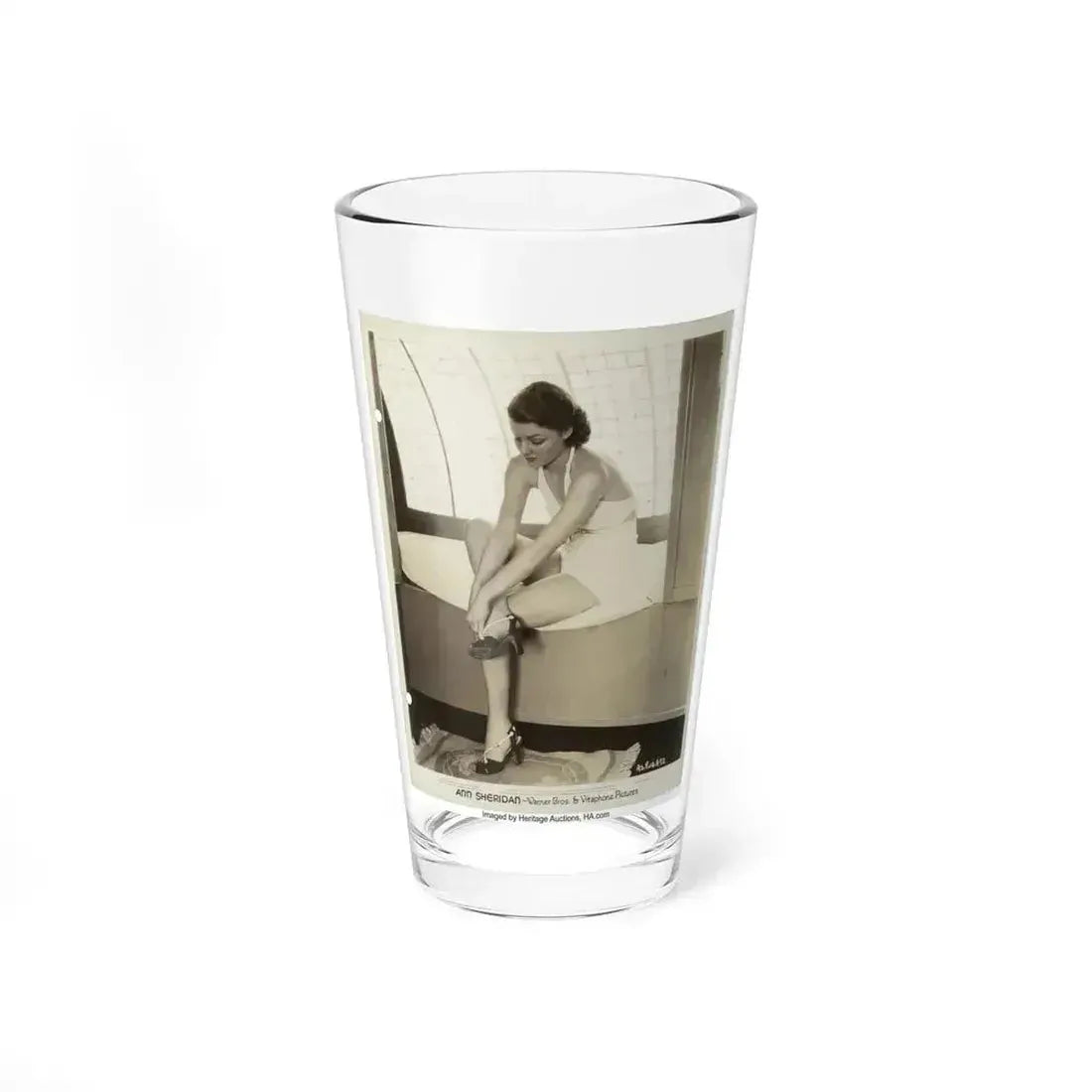 Ann Sheridan #209 (Vintage Female Icon) Pint Glass 16oz 16oz - Go Mug Yourself