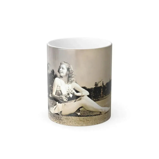 Ann Sheridan #211 (Vintage Female Icon) Color Changing Mug 11oz 11oz - Go Mug Yourself