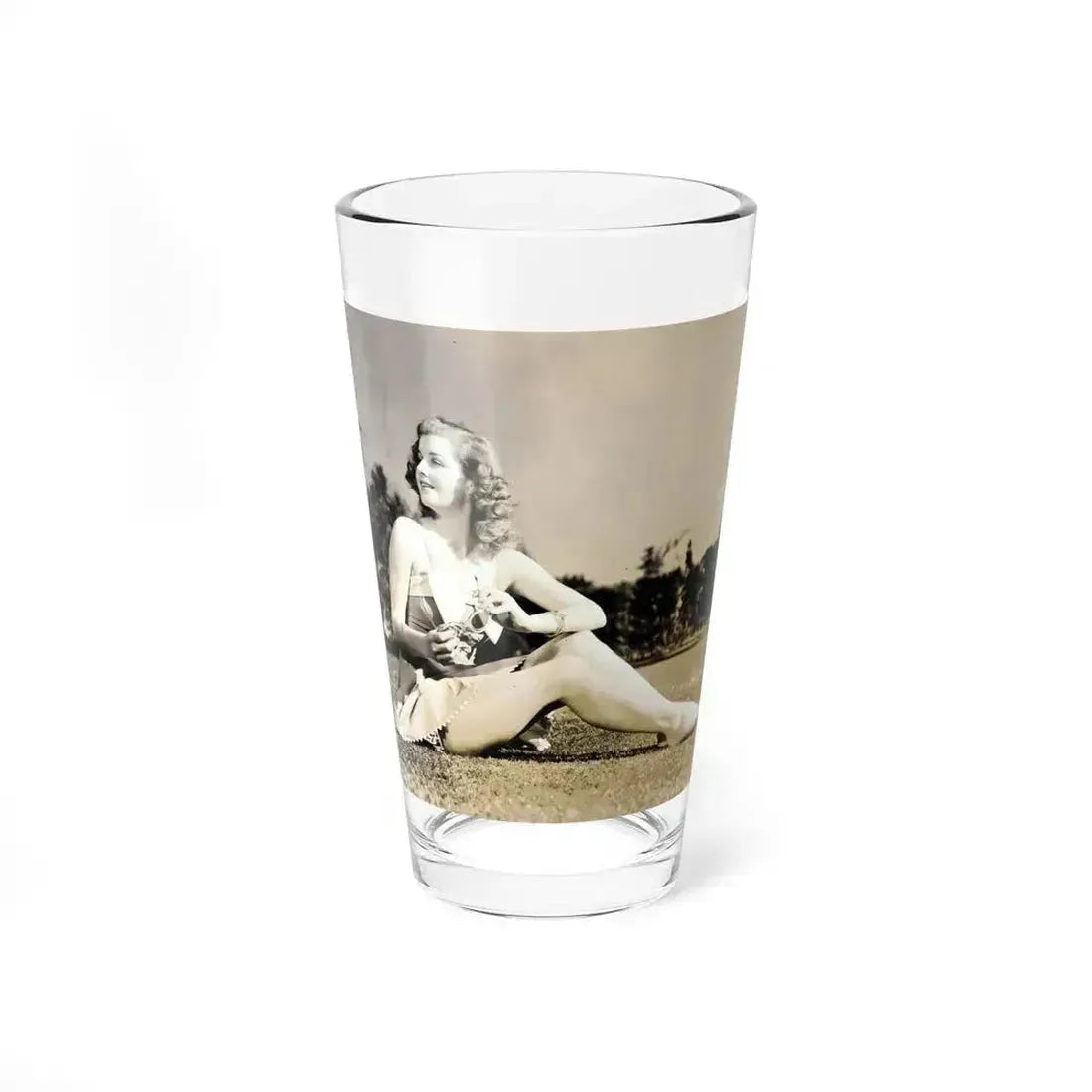 Ann Sheridan #211 (Vintage Female Icon) Pint Glass 16oz 16oz - Go Mug Yourself