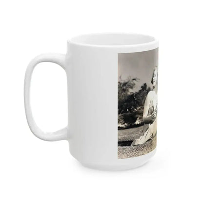 Ann Sheridan #211 (Vintage Female Icon) White Coffee Mug - Go Mug Yourself