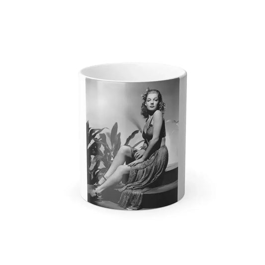 Ann Sheridan #215 (Vintage Female Icon) Color Changing Mug 11oz 11oz - Go Mug Yourself