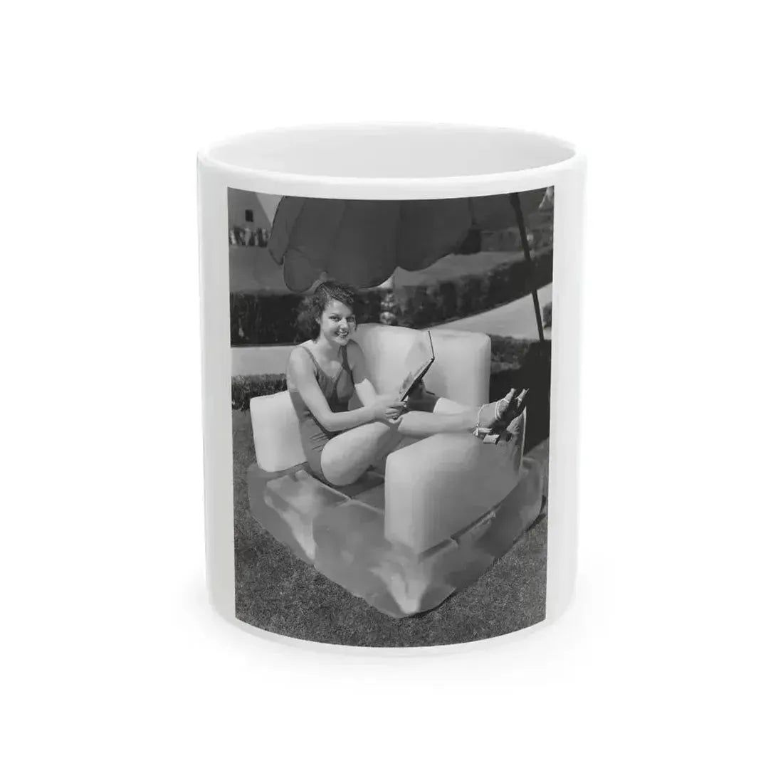 Ann Sheridan #216 (Vintage Female Icon) White Coffee Mug 11oz - Go Mug Yourself