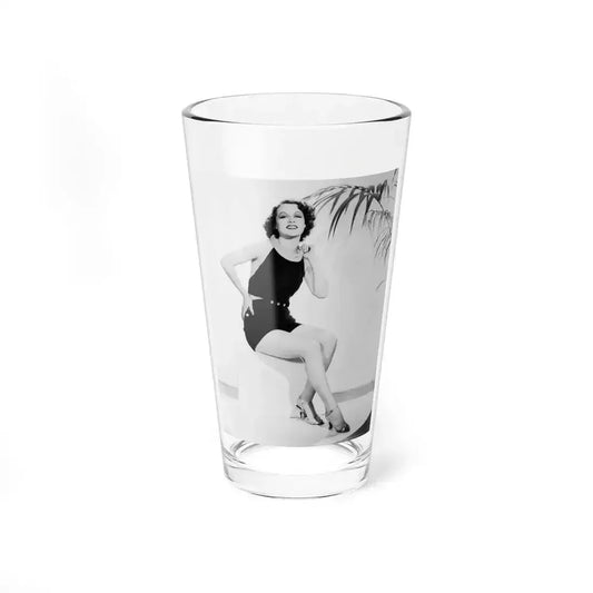 Ann Sheridan #217 (Vintage Female Icon) Pint Glass 16oz 16oz - Go Mug Yourself
