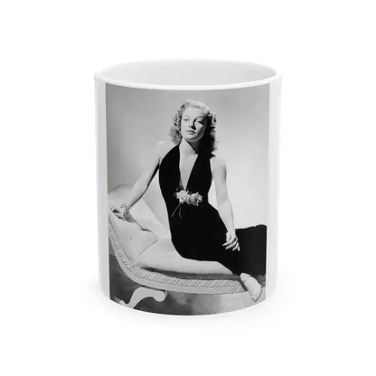 Ann Sheridan #219 (Vintage Female Icon) White Coffee Mug 11oz - Go Mug Yourself