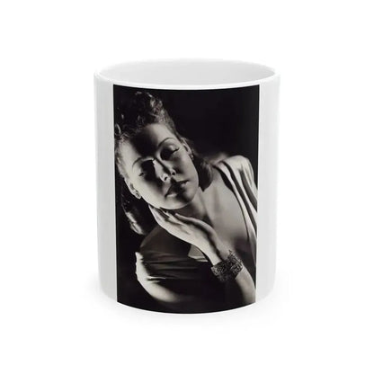 Ann Sheridan #220 (Vintage Female Icon) White Coffee Mug 11oz - Go Mug Yourself