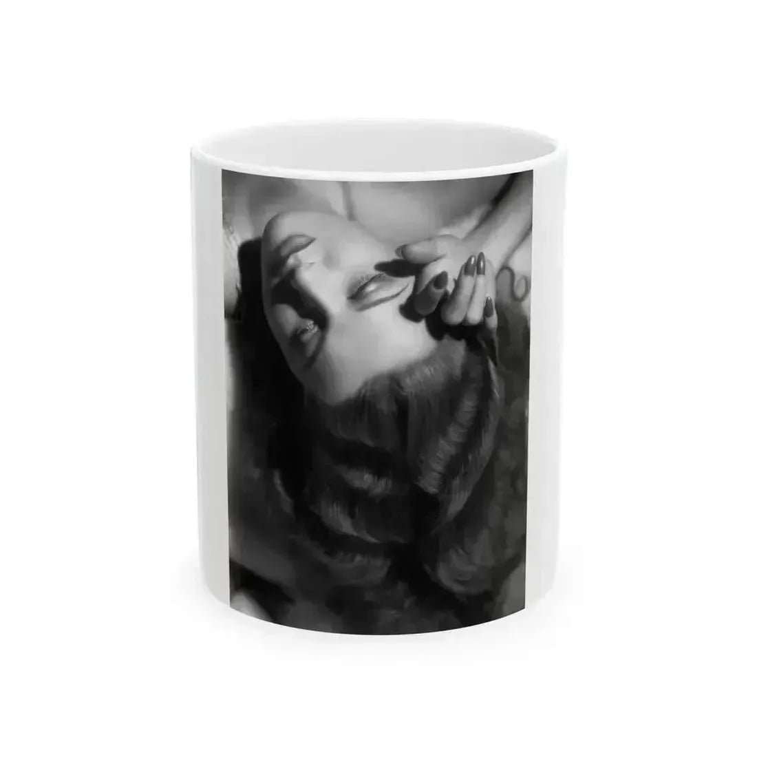 Ann Sheridan #221 (Vintage Female Icon) White Coffee Mug 11oz - Go Mug Yourself