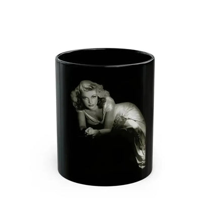 Ann Sheridan #222 (Vintage Female Icon) Black Coffee Mug 11oz - Go Mug Yourself