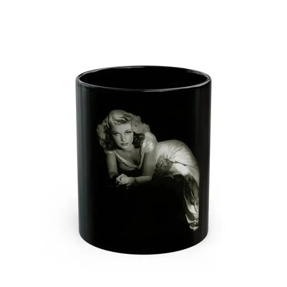 Ann Sheridan #222 (Vintage Female Icon) Black Coffee Mug - Go Mug Yourself