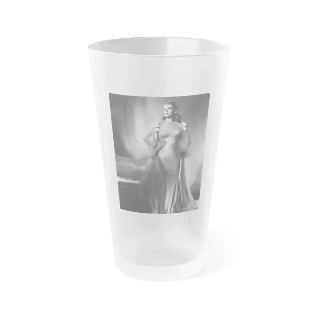 Ann Sheridan #228 (Vintage Female Icon) Frosted Pint Glass 16oz 16oz Frosted - Go Mug Yourself