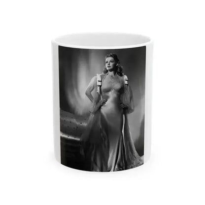 Ann Sheridan #228 (Vintage Female Icon) White Coffee Mug 11oz - Go Mug Yourself