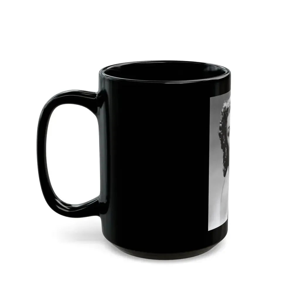 Ann Sheridan #238 (Vintage Female Icon) Black Coffee Mug - Go Mug Yourself