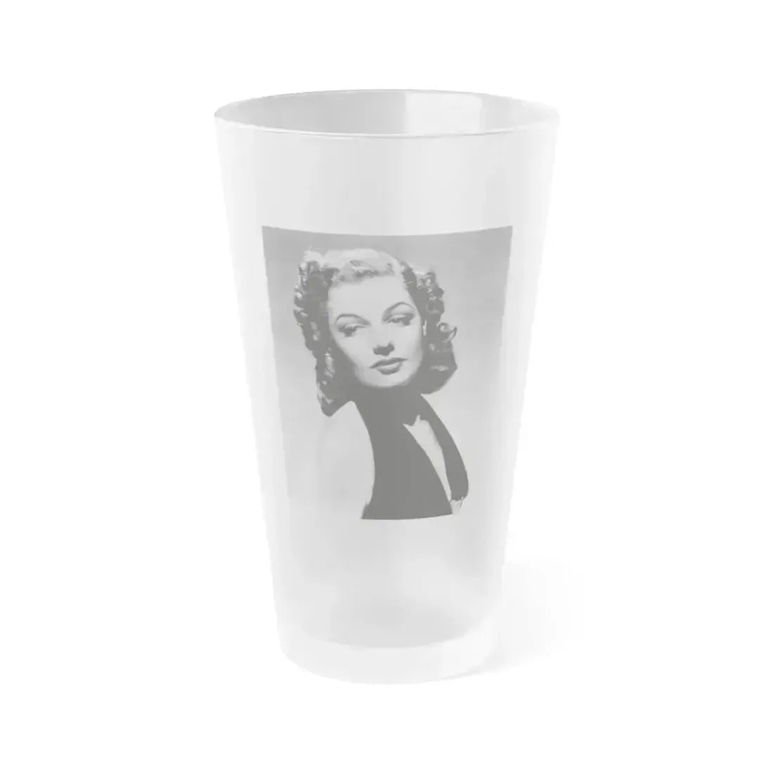 Ann Sheridan #238 (Vintage Female Icon) Frosted Pint Glass 16oz 16oz Frosted - Go Mug Yourself