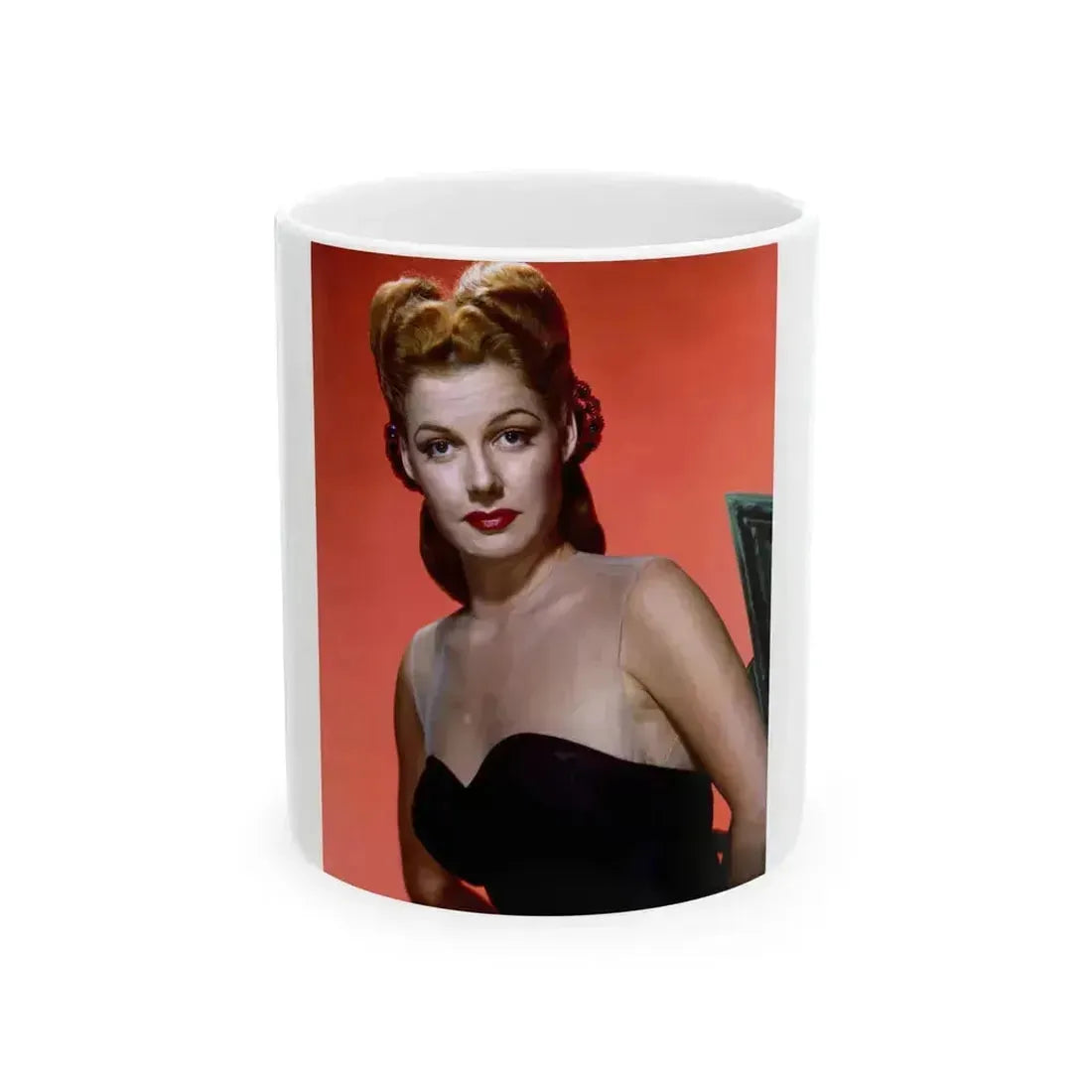 Ann Sheridan #239 (Vintage Female Icon) White Coffee Mug 11oz - Go Mug Yourself
