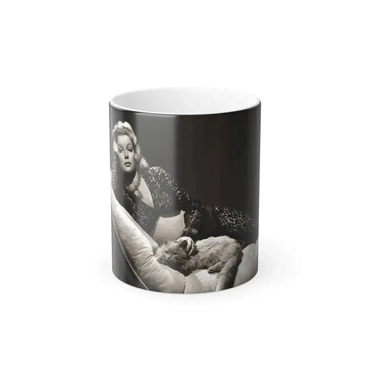 Ann Sheridan #244 (Vintage Female Icon) Color Changing Mug 11oz 11oz - Go Mug Yourself