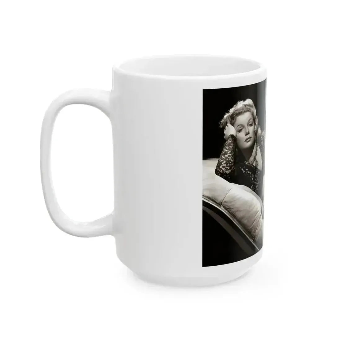 Ann Sheridan #244 (Vintage Female Icon) White Coffee Mug - Go Mug Yourself