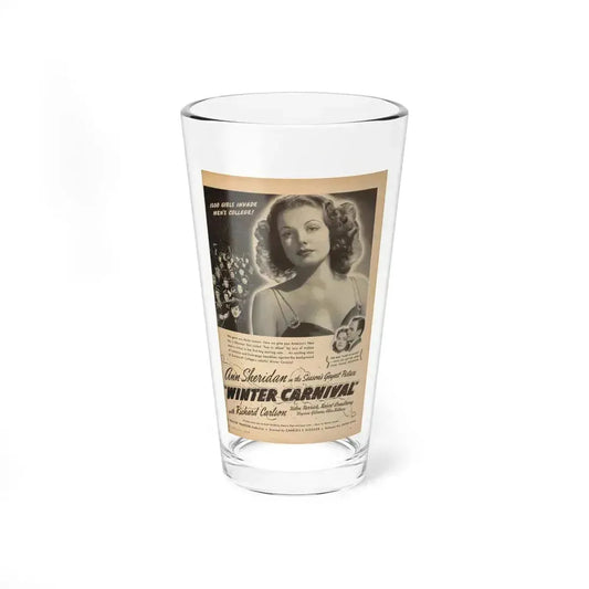 Ann Sheridan #247 (Vintage Female Icon) Pint Glass 16oz 16oz - Go Mug Yourself