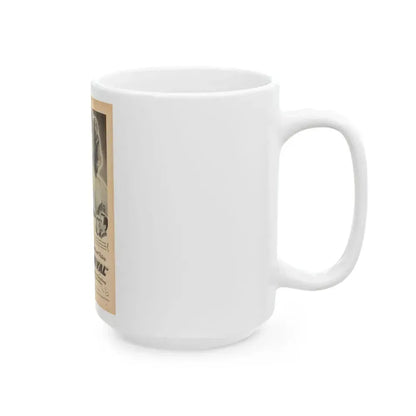 Ann Sheridan #247 (Vintage Female Icon) White Coffee Mug - Go Mug Yourself