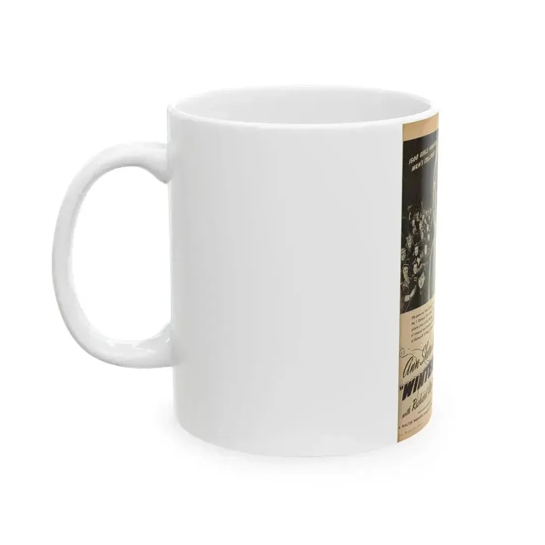 Ann Sheridan #247 (Vintage Female Icon) White Coffee Mug - Go Mug Yourself