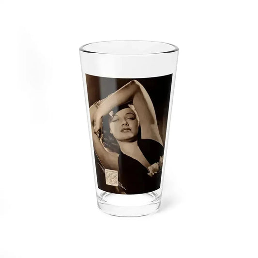 Ann Sheridan #248 (Vintage Female Icon) Pint Glass 16oz 16oz - Go Mug Yourself