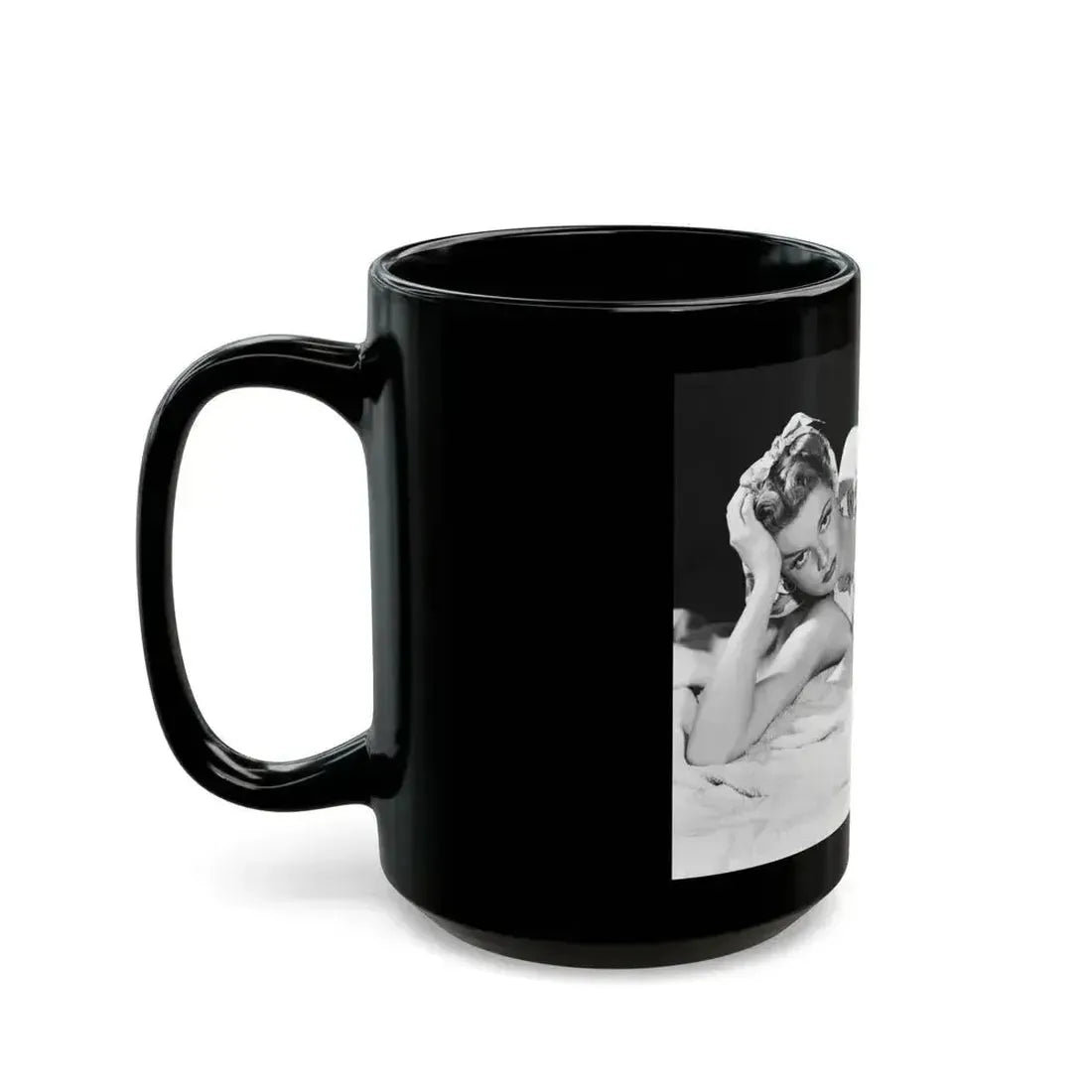 Ann Sheridan #255 (Vintage Female Icon) Black Coffee Mug - Go Mug Yourself