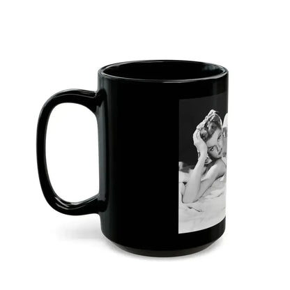 Ann Sheridan #255 (Vintage Female Icon) Black Coffee Mug - Go Mug Yourself