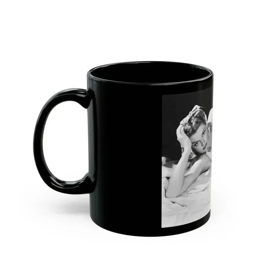 Ann Sheridan #255 (Vintage Female Icon) Black Coffee Mug - Go Mug Yourself