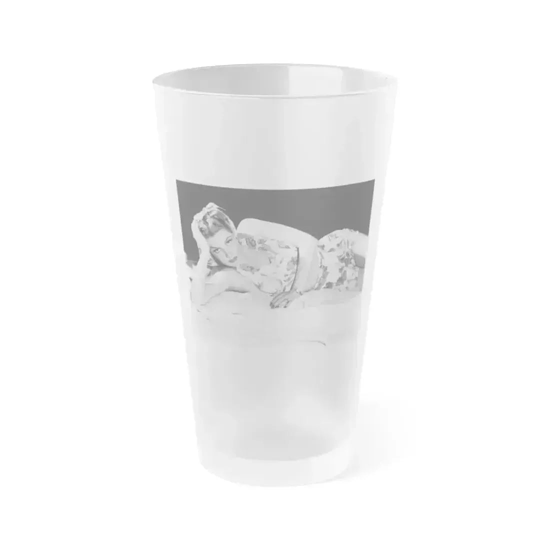 Ann Sheridan #255 (Vintage Female Icon) Frosted Pint Glass 16oz 16oz Frosted - Go Mug Yourself