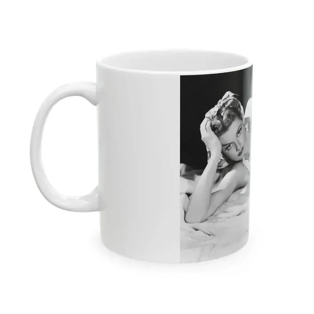 Ann Sheridan #255 (Vintage Female Icon) White Coffee Mug - Go Mug Yourself