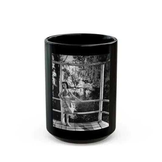 Ann Sheridan #261 (Vintage Female Icon) Black Coffee Mug 15oz - Go Mug Yourself