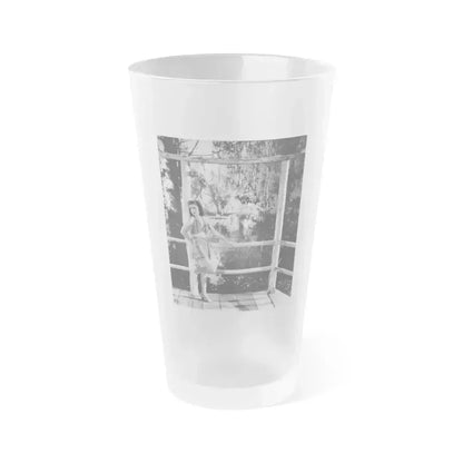 Ann Sheridan #261 (Vintage Female Icon) Frosted Pint Glass 16oz 16oz Frosted - Go Mug Yourself