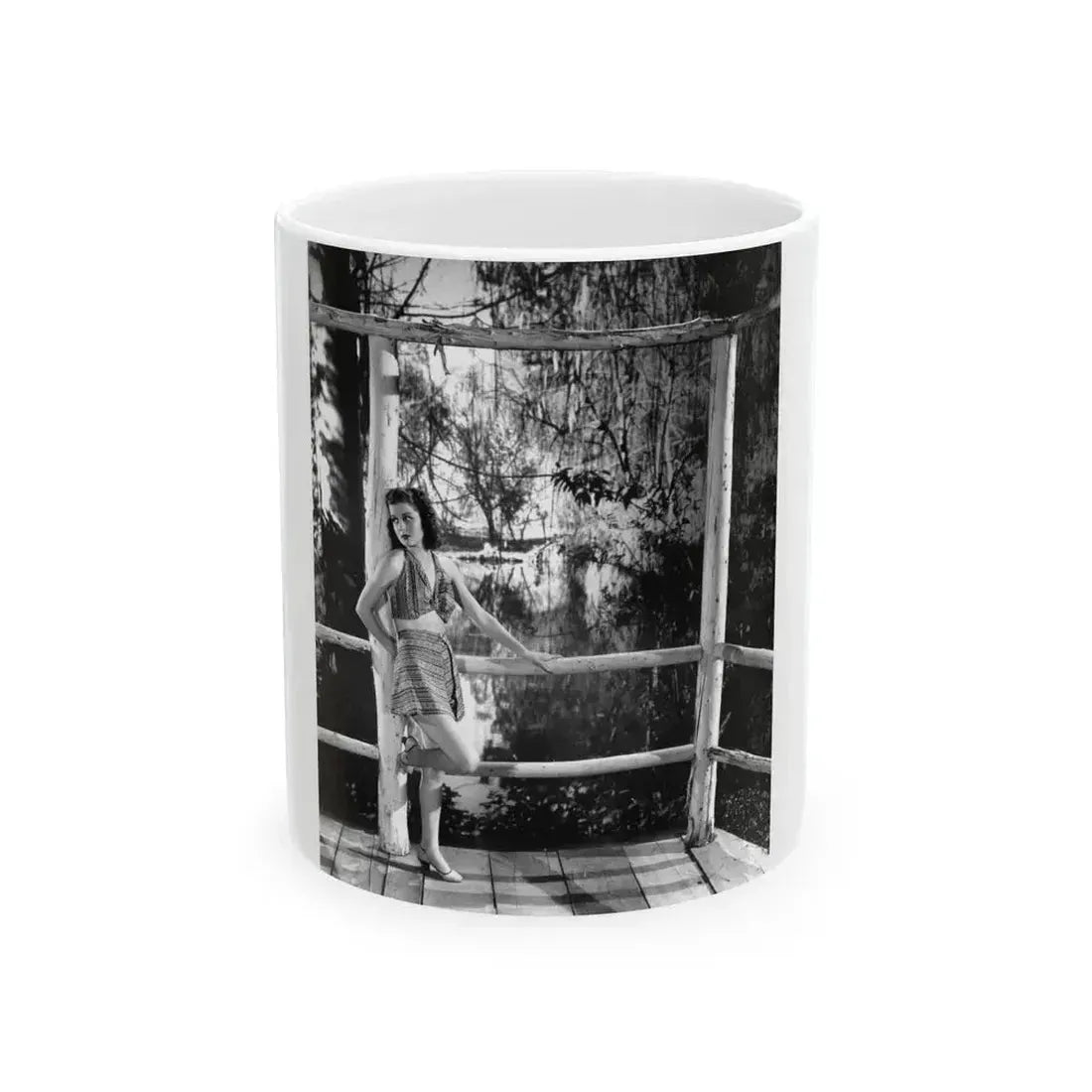 Ann Sheridan #261 (Vintage Female Icon) White Coffee Mug 11oz - Go Mug Yourself